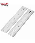 Mr. Pen- Machinist Ruler, 6 Inch, 2 Pack, Stainless Steel With Inch & Mm Graduat. Fixed Price $9.06.