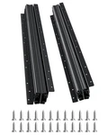 Vevor Undermount Drawer Slides 24 Inch Under Stair Cabinet Rails 260 Lb Load. Fixed Price $33.99.