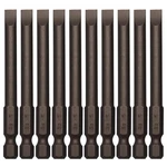 Sipery 10pcs Flat Head Screwdriver Bits 6mm / 0.24inch 0.24inch, Grey. Fixed Price $15.66.