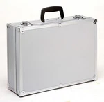 Aluminum Tool Case With Panels And Removable Dividers. Od: 18" X 13" 6". Fixed Price $54.99.