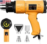 Heat Gun 1800w 122 -1202 50 - 650 Fast Heating Heavy Duty Hot Air Kit Vari. Fixed Price $45.39.