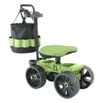 Wheelie Scoot With Tool Toter Handle, Bucket And Comfort Cushion. Fixed Price $167.99.