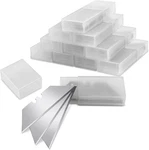 Romeda 100 Pcs Utility Knife Blade, Sk5 High Carbon Steel Box Cutter Blades Refi. Fixed Price $11.80.