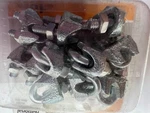 Pack Of 10 National Hardware Wire Cable Clamps Zinc Plated 1/8" N889-013. Fixed Price $17.99.