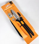 Fiskars 8" Multipurpose Snip Stainless Steel Dual Edged Blades W/sheath New. Fixed Price $21.00.