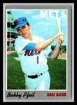 1970 Topps #99 Bobby Pfeil Gd Or Better. Fixed Price $4.12.