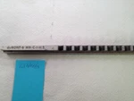 Used Dumont 6 Mm-c-1 H.s. Keyway Push Broach. 11.75" Overall Length. Usa (w446). Fixed Price $64.95.