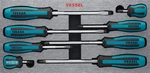 Vessel 8pc Megadora Jawsfit Screwdriver Set W/ Foam Tray, Japan #9008eva. Fixed Price $106.94.