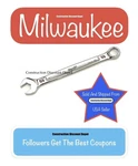 Milwaukee 45-96-9420 5/8" Sae Chrome Combination Wrench 5/8 In.. Fixed Price $15.99.