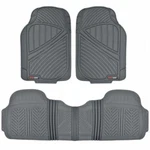 Motor Trend & Bdk Heavy Duty Gray Rubber Car Mats Full Set - Universal Trim-t.... Fixed Price $39.99.