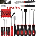 11pcs/set Precision Pick & Hook With Scraper And Magnetic Telescoping Tool Kit. Fixed Price $16.99.