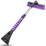 Heeya Ice Scraper With 12.6 Inch Large Brush Head, Extendable And Sn. Fixed Price $26.40.