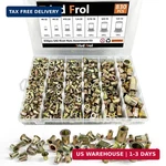 Trivd Frol Rivet Nut Tool Kit, 830pcs Sae/metric Assortment Kit #6-32,. Fixed Price $55.63.