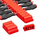 Ernst 5613m Screwdriver Pro 26 Tool Magnetic Storage Organiser Red. Fixed Price $36.29.