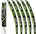 Ezuvita 12-inch Arc Curved Reciprocating Saw Blades Set With 12, Green. Fixed Price $30.05.