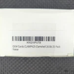 25 Pk Clamshell Access Id Cards Proximity Pre-programmed Clampk25 125hz 26-bit. Fixed Price $50.39.