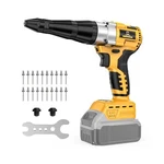 Cordless Rivet Gun For Dewalt 20v Battery,brushless Electric Nut Tool W.... Fixed Price $123.25.