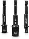 Boen Impact Grade Socket Adapter 3pcs Sae (upgrade), Upgrade Drill. Fixed Price $14.99.