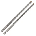 Narwhal 1/4 Inch Masonry Drill Bits (2 Pack - 6" Length Industrial Grade) Car.... Fixed Price $14.17.