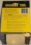 Embee "combination Graining Tool" Make Grain Patterns In Paint Woods Metals. Fixed Price $12.69.