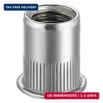 Wensilon Rivet Nut 10-24unc 100pcs Stainless Steel 304 Finish Flat Head Rivnut T. Fixed Price $27.17.