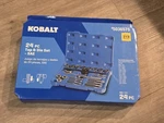 Kobalt 24pc Tap And Die Set #5036575 Sae* New. Fixed Price $45.00.