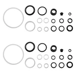 34pcs 3 Ton Floor Jack Seal Kit Hydraulic O-ring Repair Set Replacement Par. Fixed Price $15.39.