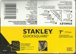 Premium Quick Square Yellow On Black 7" = 177mm Layout Rafter Stanley 46-071. Fixed Price $27.23.