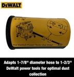 Genuine Dxva19-2780 Dewalt 1-7/8 Inch Hose To 1-2/3 Power Tool Adaptor. Fixed Price $16.95.
