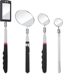 Bbto 4 Pieces Telescoping Inspection Mirror Led Lighted Flexible.... Fixed Price $27.92.