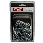 Uriah Products Ut200196 3/16" X 36" Safety Chain (s-hooks Both Ends). Fixed Price $29.00.