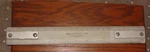 Vintage Universal Drafting Tool- Machine Scale 12 Aluminum A 17 Duraline Usa. Fixed Price $44.99.