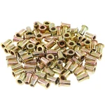 Keadic 150pcs M5 Rivet Nuts Metric Zinc Plated Nut Carbon M5, Yellow. Fixed Price $19.94.