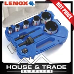 Lenox Tools Hole Saw Kit 9 Piece Plumbers Speed Slot 30860c600p. Fixed Price $121.78.