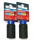 Crescent 15mm Metric Impact Socket 1/2" Drive 6 Point 2 Pack Cims15. Fixed Price $8.09.