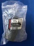 Impact Socket 1/2 Inch Drive 1 -1 /16 " Deep 6 Point Heavy Duty Tekton. Fixed Price $3.99.