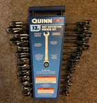 *new* Quinn Sae Ratcheting Combination Wrench Set, 13 Piece (58934). Fixed Price $49.99.