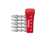 Vessel Impact Ball Torsion Bit Assortment X50 (5 Pieces) With Mag Charge Holder. Fixed Price $70.77.