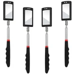 Bbto 4 Pieces Telescoping Inspection Mirror Led Lighted Black. Fixed Price $30.29.
