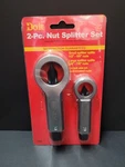 Nip 2pc Nut Splitter Set 1/2"-7/8" Do It Brand 316830 Not For Heat-treated Nuts. Fixed Price $24.99.