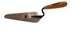 Masonry Brick/block Trowel 9" X 4-1/4" Round Tip. By Stanley. Hard Wood Handle.. Fixed Price $12.79.
