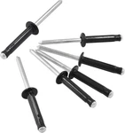60 Pcs Tri-fold Exploding Pop Rivets Aluminum Large Head 3/16 X 1 Black Tool New. Fixed Price $12.49.