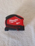 Milwaukee Tool 48-22-6816 16ft Auto-lock Tape Measure New Open Box Red,black. Fixed Price $16.10.