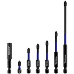 Hphope Pozidriv Bit Set, 6pcs Pz2 Bits With 60mm Magnetic Holder, Precisi.... Fixed Price $13.27.