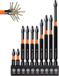 10-pack 2 Phillips Bits- Bits #2 Impact Magnetic- Ph2 1-2-3.5-4-6-. Fixed Price $15.80.