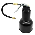 Shiningeyes Metal Oil Can, Pump Can With Spout Flexible, 17 Fl Oz, Black. Fixed Price $17.90.