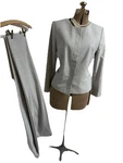 New Ann Taylor Pant Suit Size 10p - 8p Two Piece Set French Placket Easy Care. Fixed Price $74.99.
