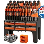 Sedy 124-piece Magnetic Screwdriver Set Plastic Racking Precision Screwdrivers. Fixed Price $53.97.
