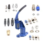 Leather Hand Press Machine Kit For Setting Rivets, Eyelets And Snap Buttons. Fixed Price $167.66.