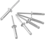60 Pcs 3/16" X 1" Tri-fold Exploding Pop Rivets, 1", Silver. Fixed Price $10.99.